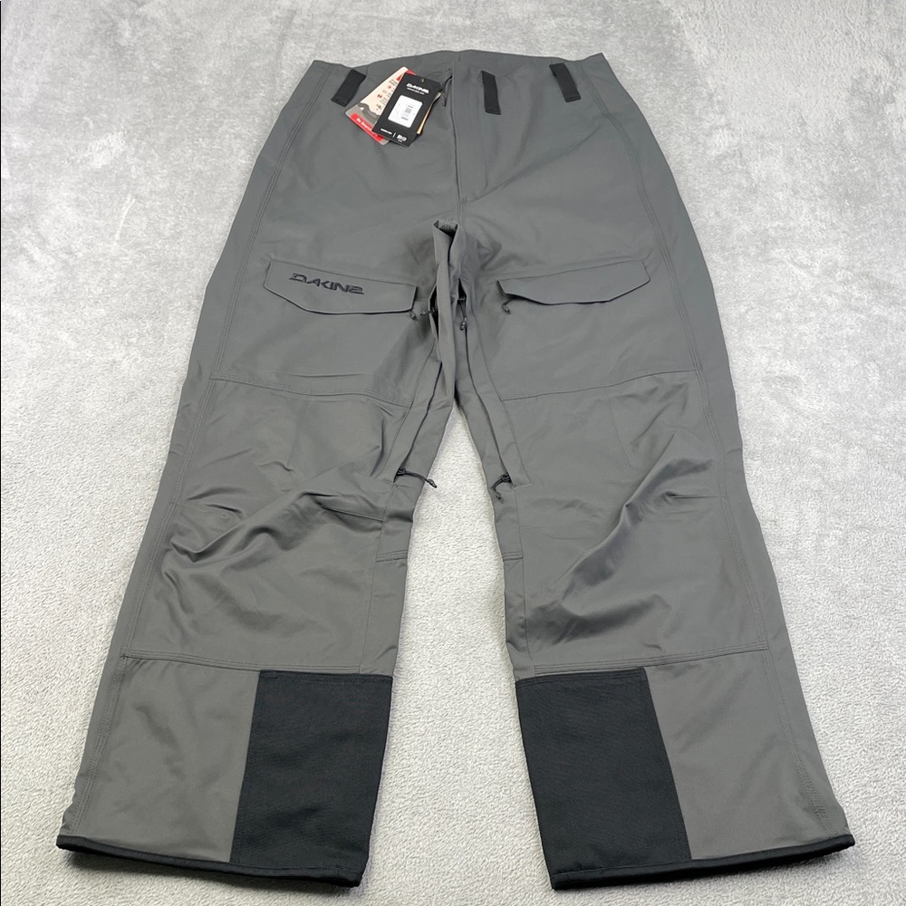 NEW Dakine S Womens RECCO Gray Snow Pants with Black Details Reach 20k‎ 2L